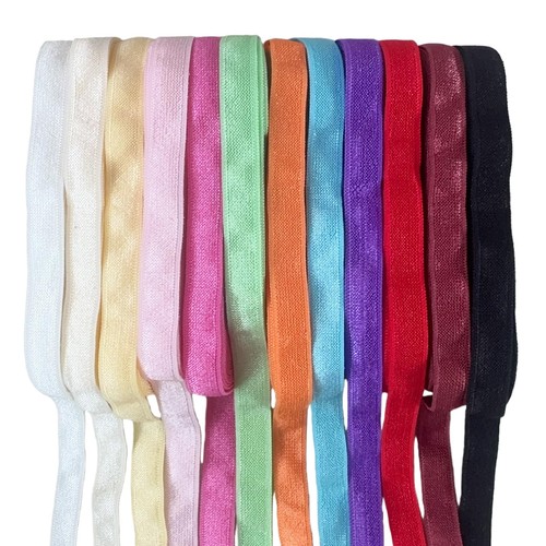 Multicolor foldover cord foe - foldover,
