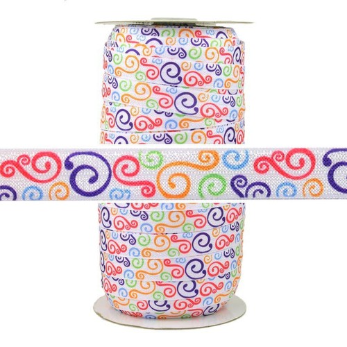 Colorful swirls print foe - swirls,