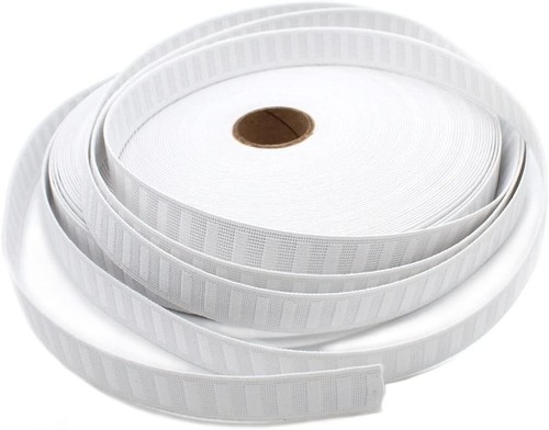 Non roll strong white elastic - non,
